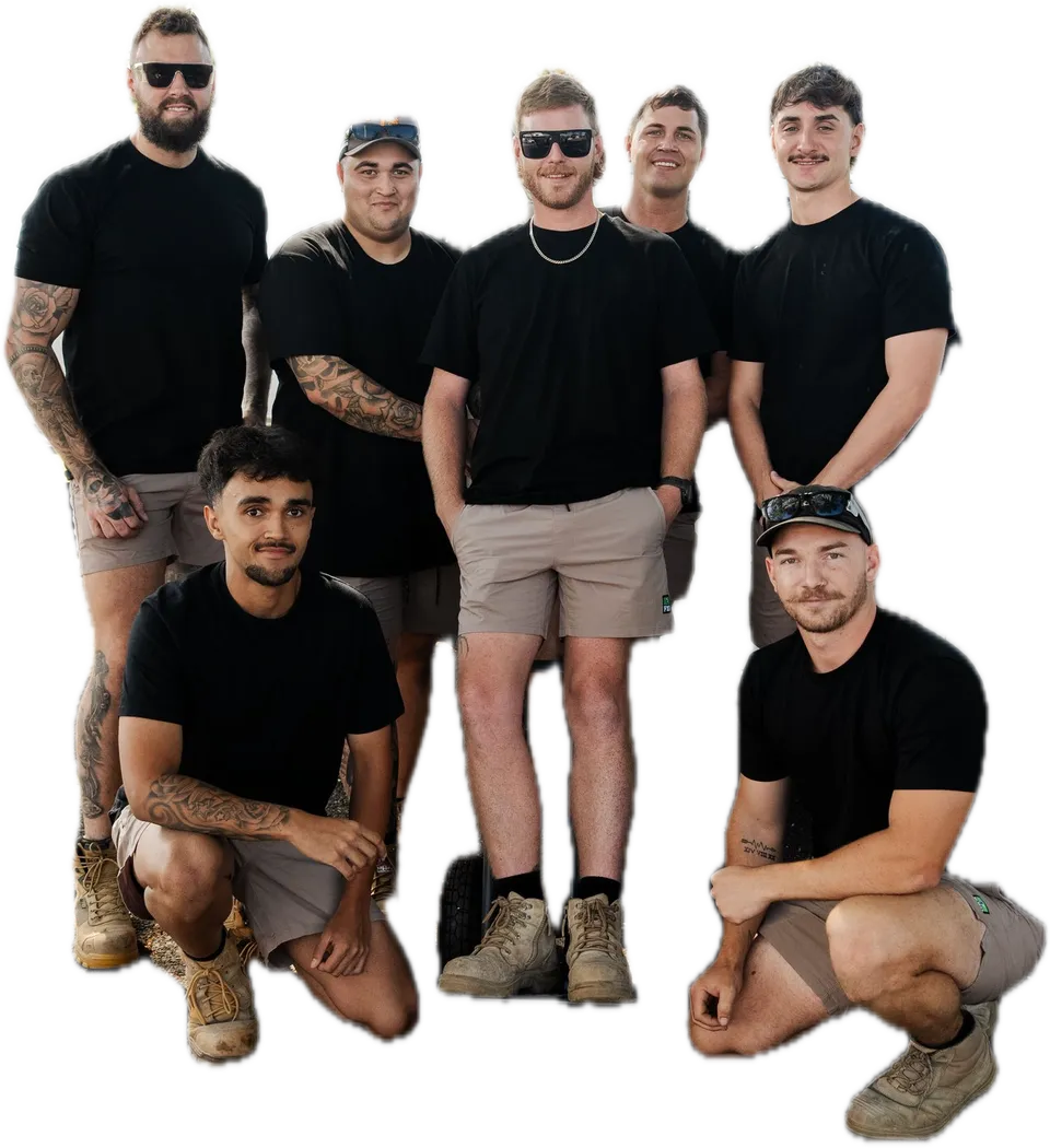 Teneriffe Hot Water Services team